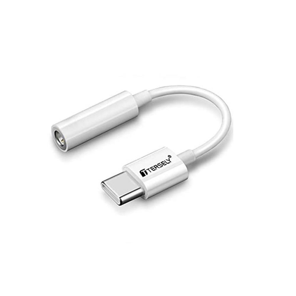 T Tersely Type-C USB C to 3.5mm Headphone Jack Adapter Cable, Audio Headset Car Speaker AUX Converter for Samsung S10 S20 FE S21 Plus Ultra Note Google Pixel 5 4/XL, iPad Air 4 Pro B07Q97TV8L