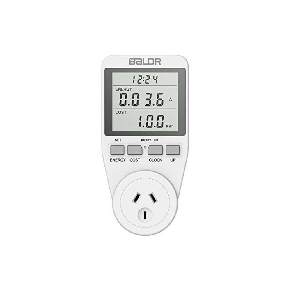 Electricity Usage Monitor AU Plug Power Meter Sockets with Digital LCD Display,Overload Protection and 7 Display Modes for Energy Saving… B089ZWX2DP