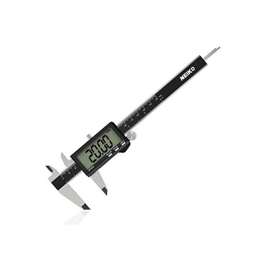 Neiko 01401A Electronic Digital Caliper with Extra Large Oversized LCD Screen, 0-6 Inches Inch/Fractions/Millimeter Conversion B076DS19WQ