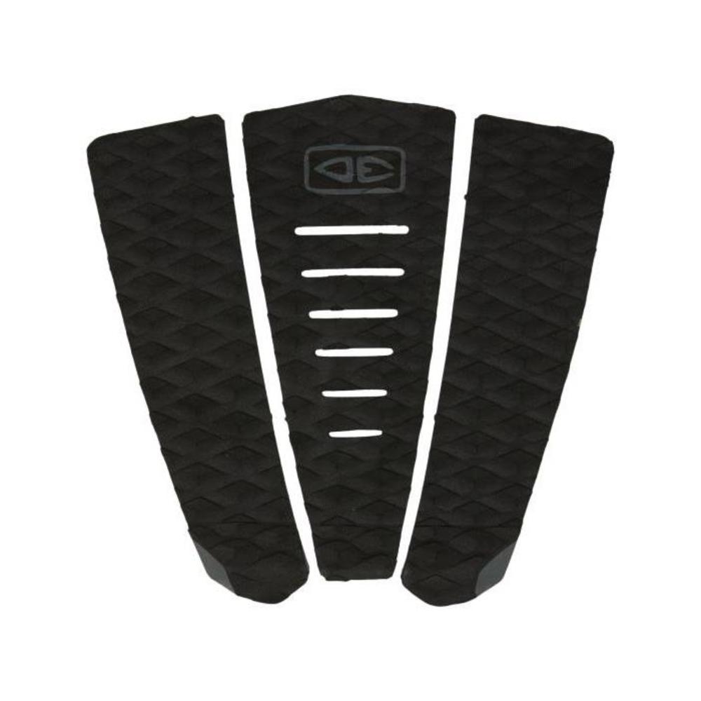 OCEAN AND EARTH Simple Jack 3 Piece Tail Pad BLACK-BOARDSPORTS-SURF-OCEAN-AND-EARTH-TAILPADS-ZT