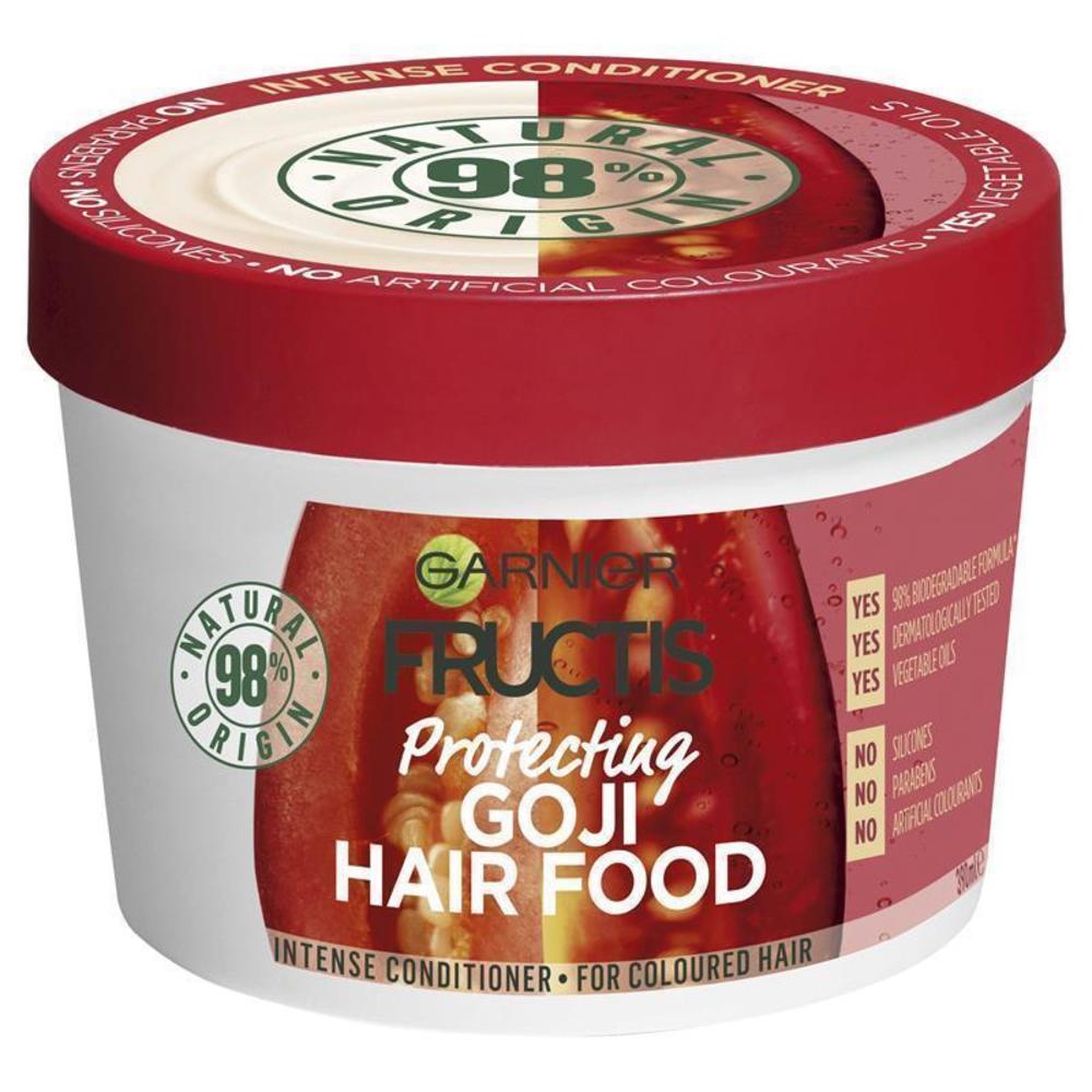 Garnier Fructis Hair Food Protecting Goji 3-in-1 Mask Treatment For Coloured Hair 390ml