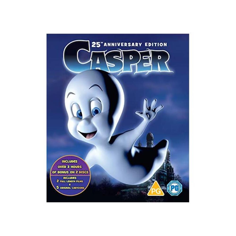 Casper 25th Anniversary Edition (DVD &amp; Blu-ray) [2020] [Region Free] B08FBV21P9