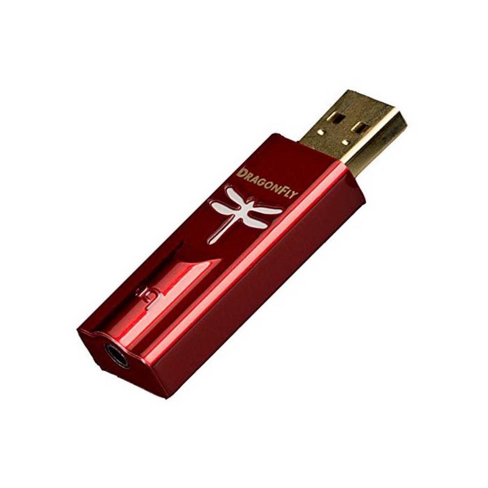 AudioQuest Dragonfly DAC USB Digital Audio Converter - Red B01DFMV4NQ