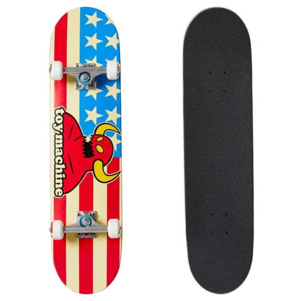 TOY MACHINE American Monster 7.75 Inch Complete Skateboard MULTI-BOARDSPORTS-SKATE-TOY-MACHINE-COMPLETES-COMT