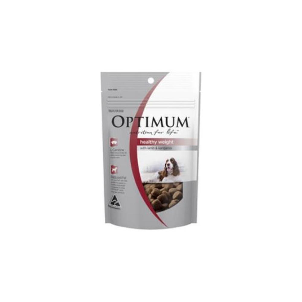 Optimum Functional Dog Treat Healthy Weight With Lamb &amp; Kangaroo Pouch 100g 3994781P