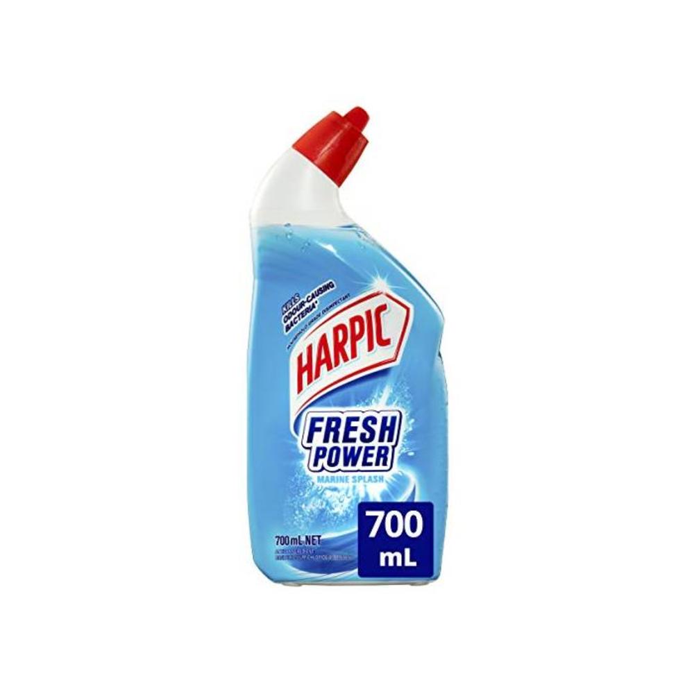 Harpic Fresh Power Liquid Toilet Cleaner Marine Splash, 700 B0768J5LYM