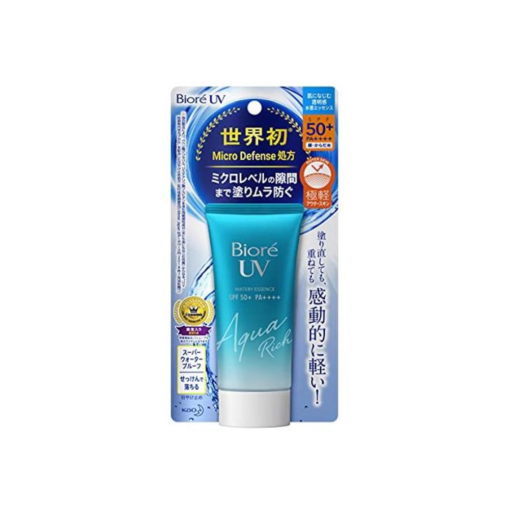 Biore UV Aqua Rich SPF50+ and PA ++++ Watery Essence Sunscreen, 50 g B01MTDFFQ5