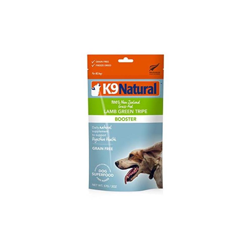 K9 Natural Grain-Free Freeze Dried Dog Food Supplement Booster (Lamb Green Tripe, 57g) B01BJ6NWGM