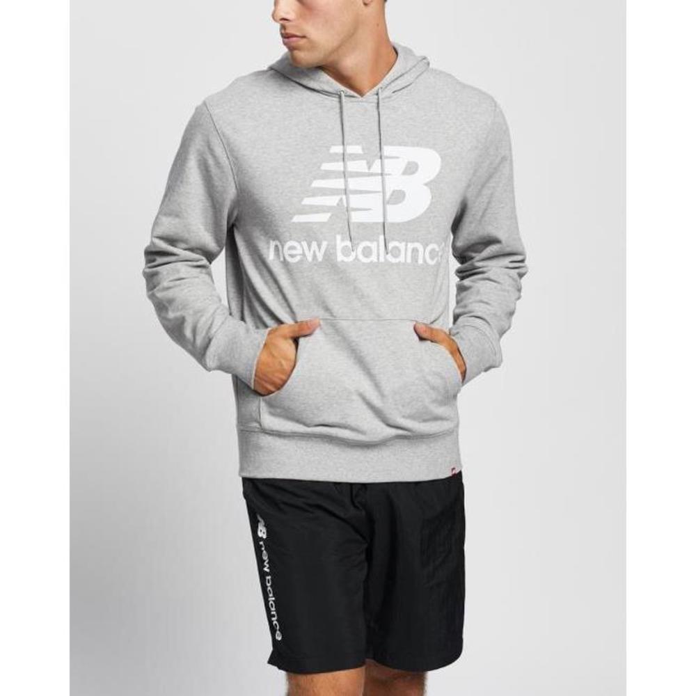 New Balance NB Essentials Stacked Logo Pullover Hoodie NE838AA57UJY