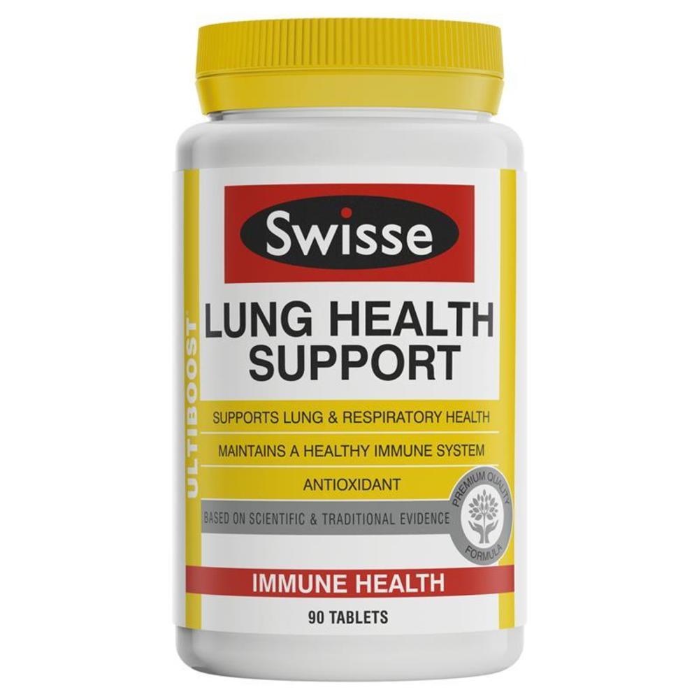 스위스 울티부스트 폐 헬스 서포트 90 타블렛 Swisse Ultiboost Lung Health Support 90 Tablets