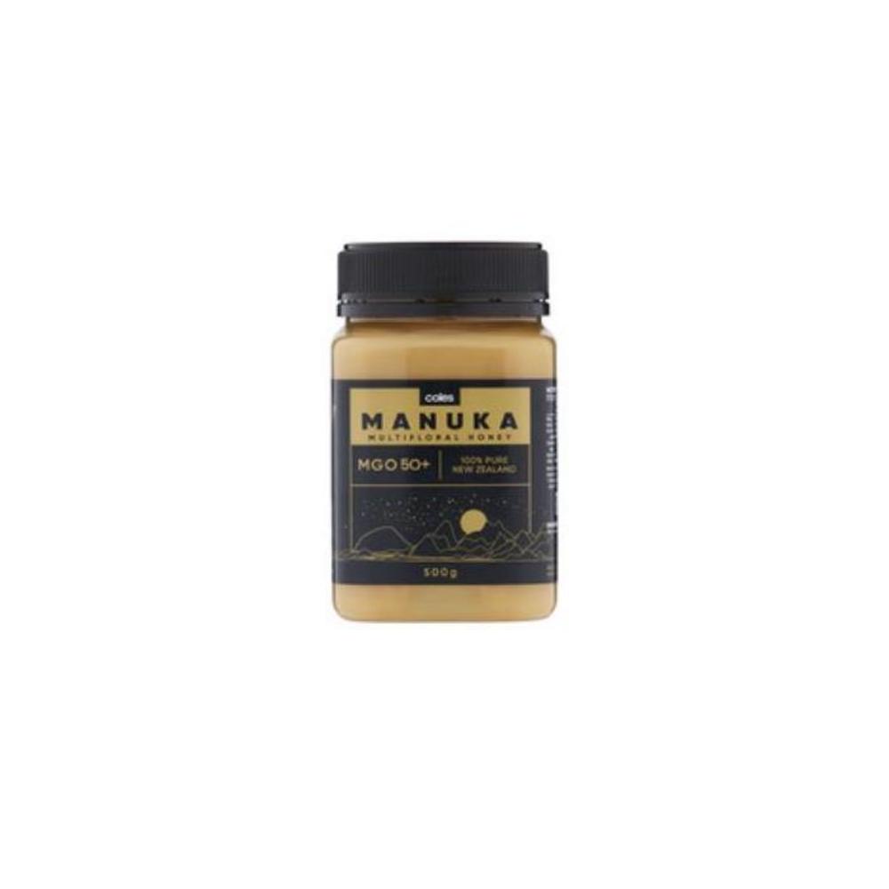 Coles Manuka Mgo 50+ Multifloral Honey 500g