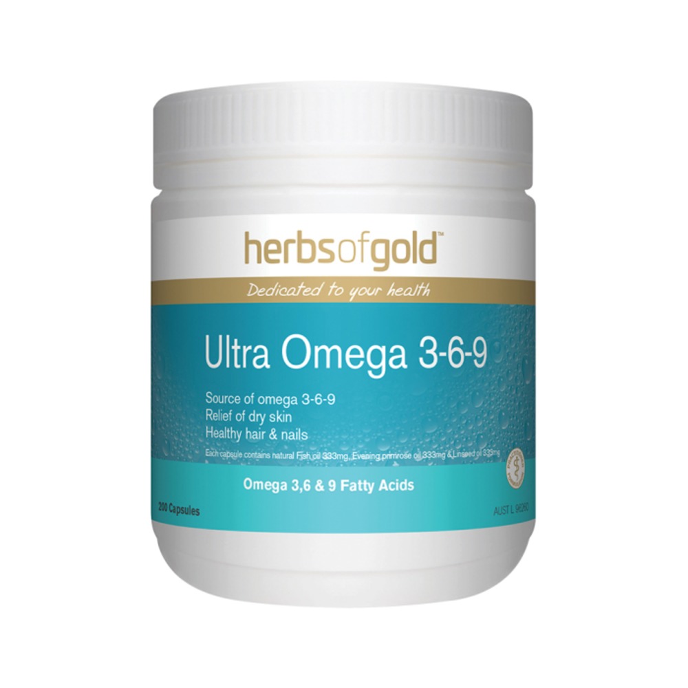 허브 오브 골드 울트라 오메가200c, Herbs of Gold Ultra Omega 3 6 9 200c