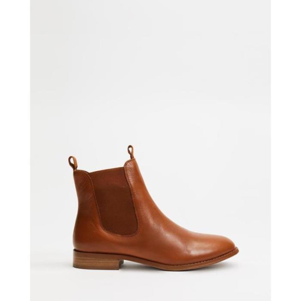 Atmos&amp;Here Georgia Leather Ankle Boots AT049SH50FNX