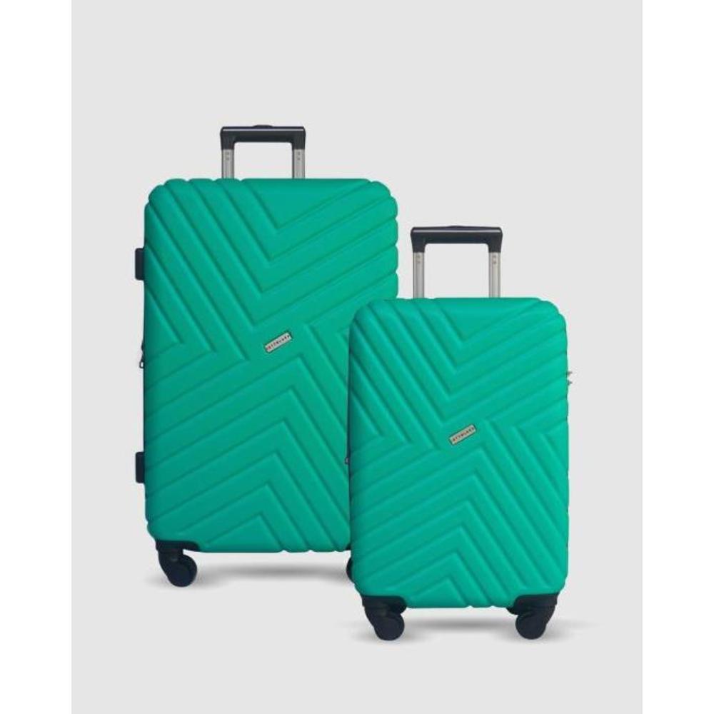 JETT BLACK Emerald Maze Short Stay Luggage Set JE237AC21OEG
