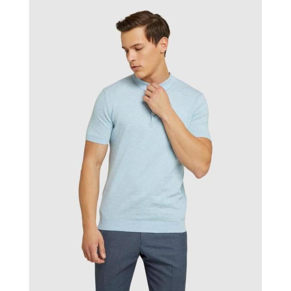 Oxford Reiss Knitted Polo OX617AA22HFT
