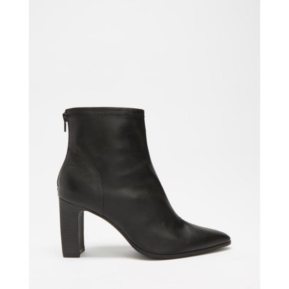 AERE Stretch Leather Ankle Boots AE897SH89DCG