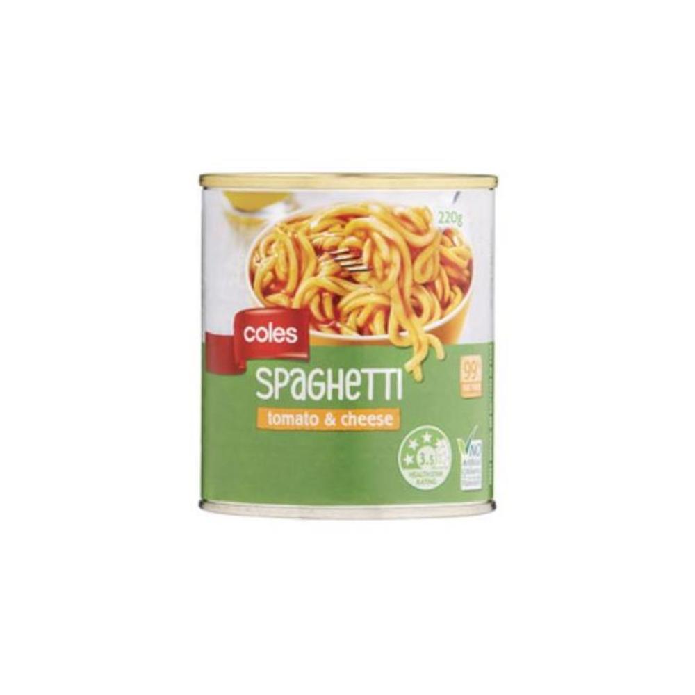 Coles Tomato &amp; Cheese Spaghetti 220g