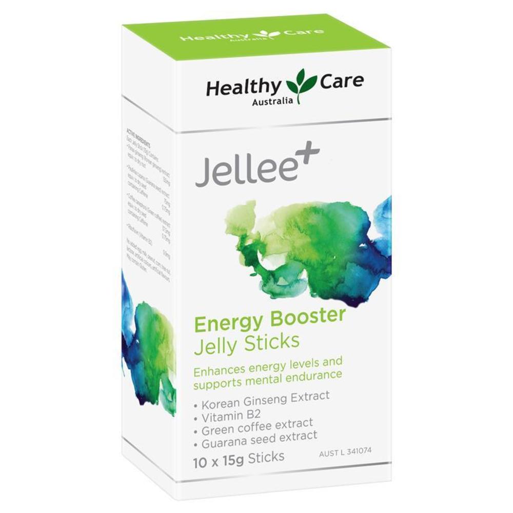 Healthy Care Energy Booster 10 x 15g Jelly Sticks