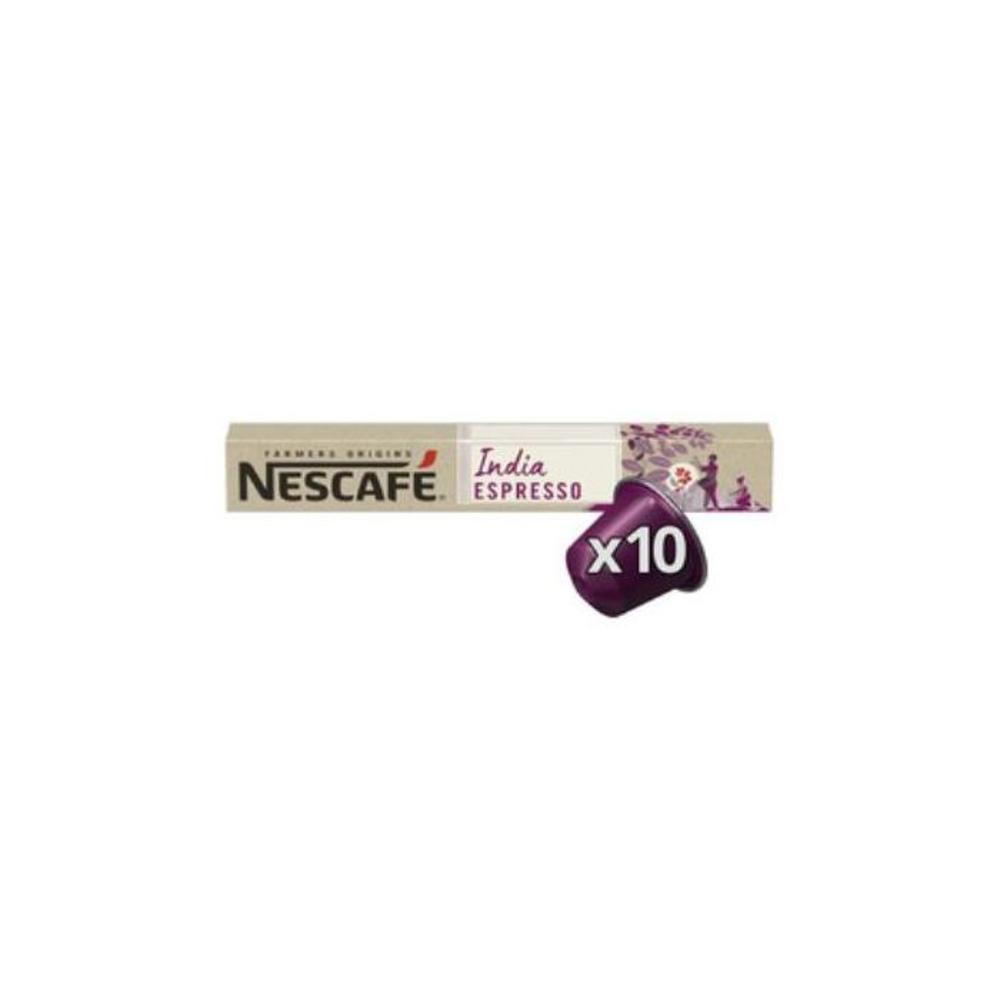 Nescafe Farmers Origins India Espresso Capsules 10 pack