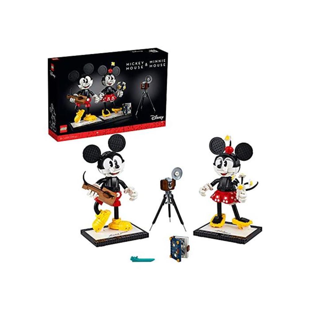 LEGO 레고 디즈니 미키 마우스 &amp; Minnie 마우스 Buildable Characters (43179 빌딩 Kit B08BRXGPQ1