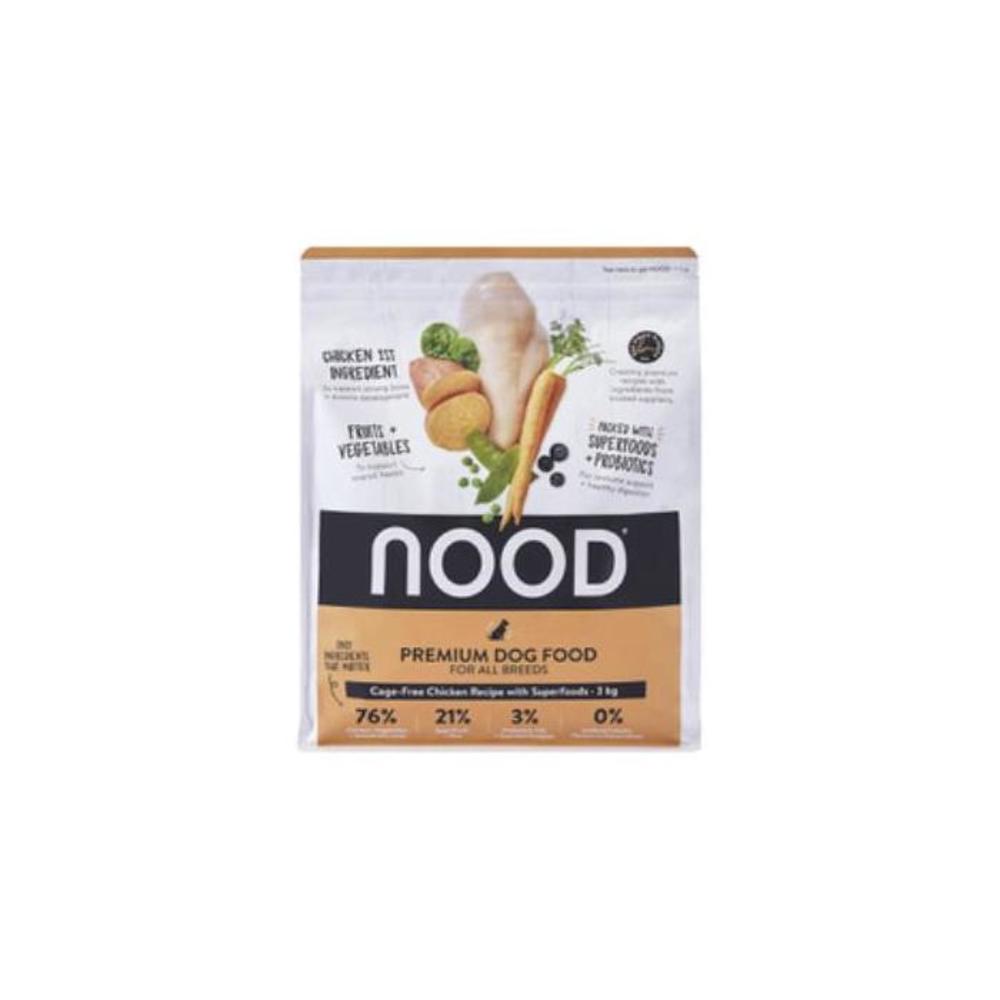 Nood Sustainable Cage-Free Chicken Recipe With Superfoods Dry Dog Food 3kg 3713805P