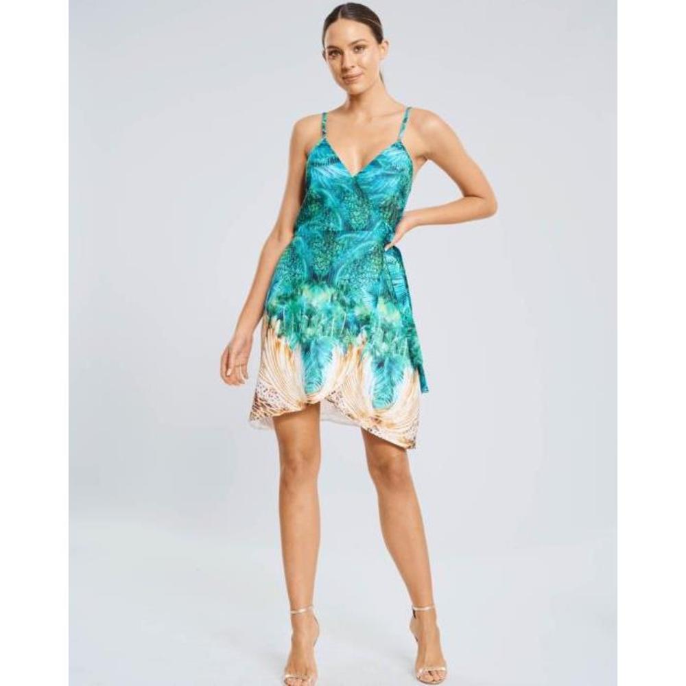 Aqua Blu Australia Elysian Wrap Dress AQ670AA50VCV