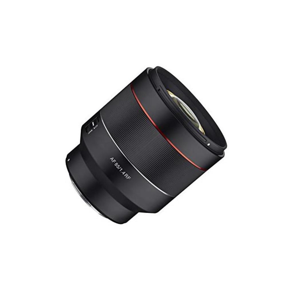 Samyang AF 85mm F1.4 Weather Sealed High Speed Auto Focus Lens for Canon EOS R Cameras - RF Mount (SYIO85AF-RF) B08C6XBCN6