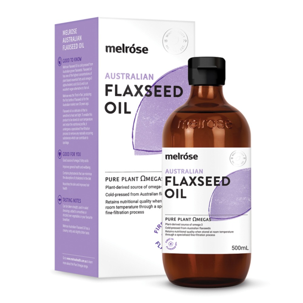 멜로즈 오스트레일리안 아마씨 오일 500ml, Melrose Australian Flaxseed Oil 500ml