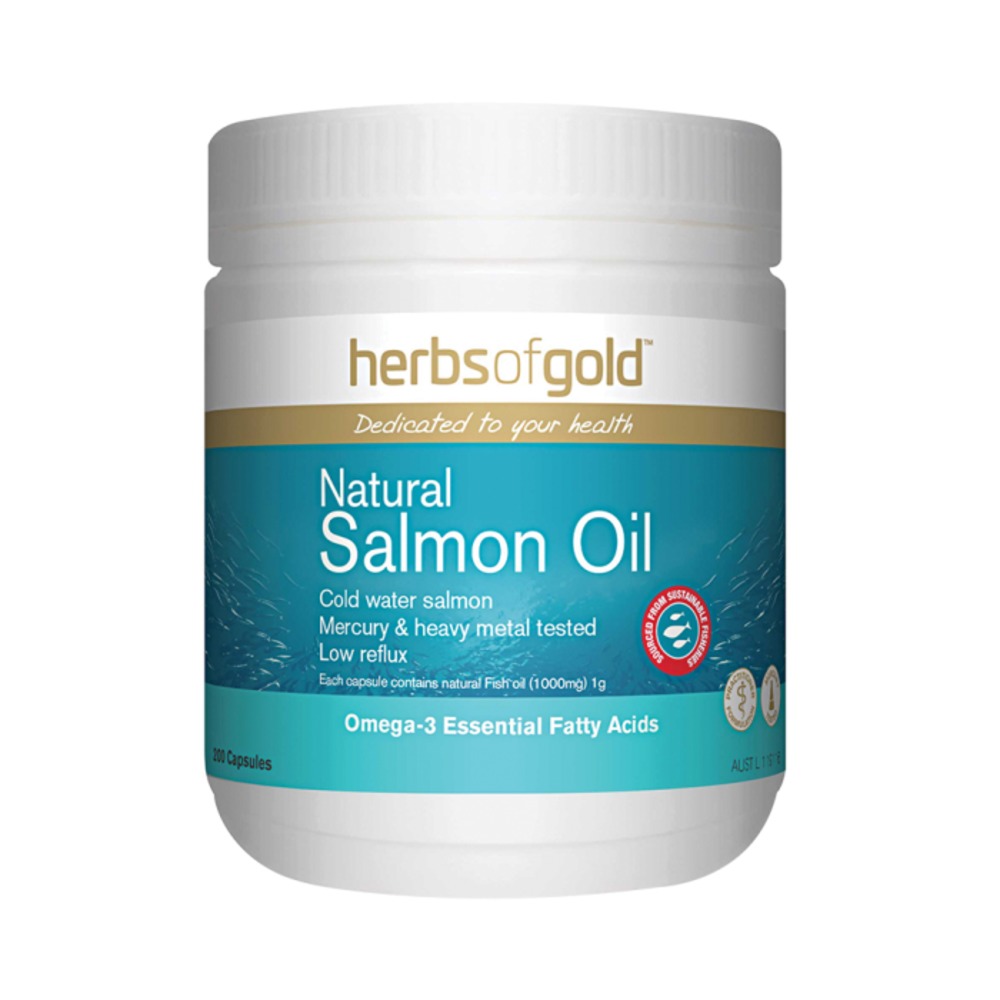 허브 오브 골드 내츄럴 살몬 오일 200c, Herbs of Gold Natural Salmon Oil 200c