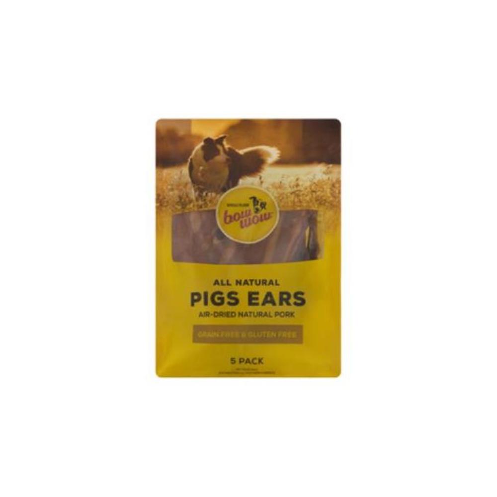 Bow Wow Pigs Ears Dog Treats 5 pack 1505567P