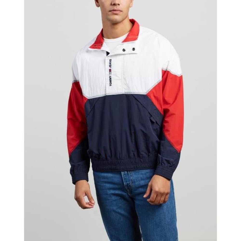 Tommy Jeans Lightweight Quarter-Zip Jacket TO554AA43KEE