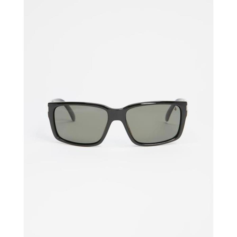 Volcom Stoneage Sunglasses Gloss Black VO034AC38YNX