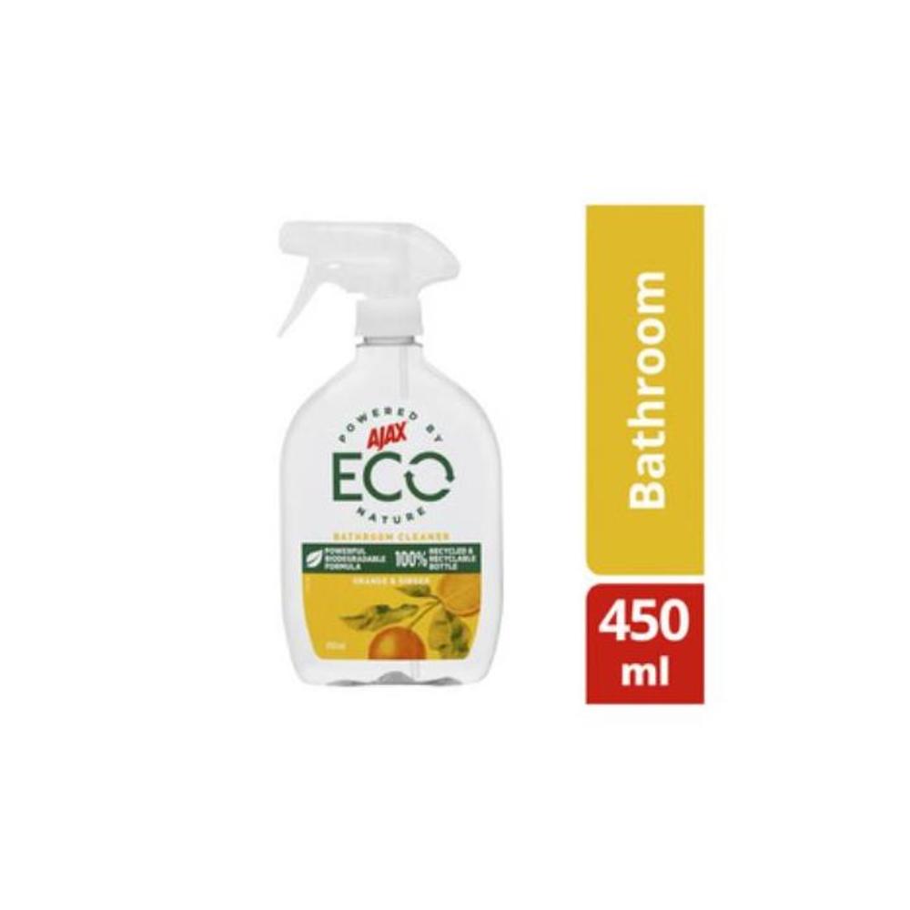 Ajax Eco Orange &amp; Ginger Bathroom Cleaner 450mL