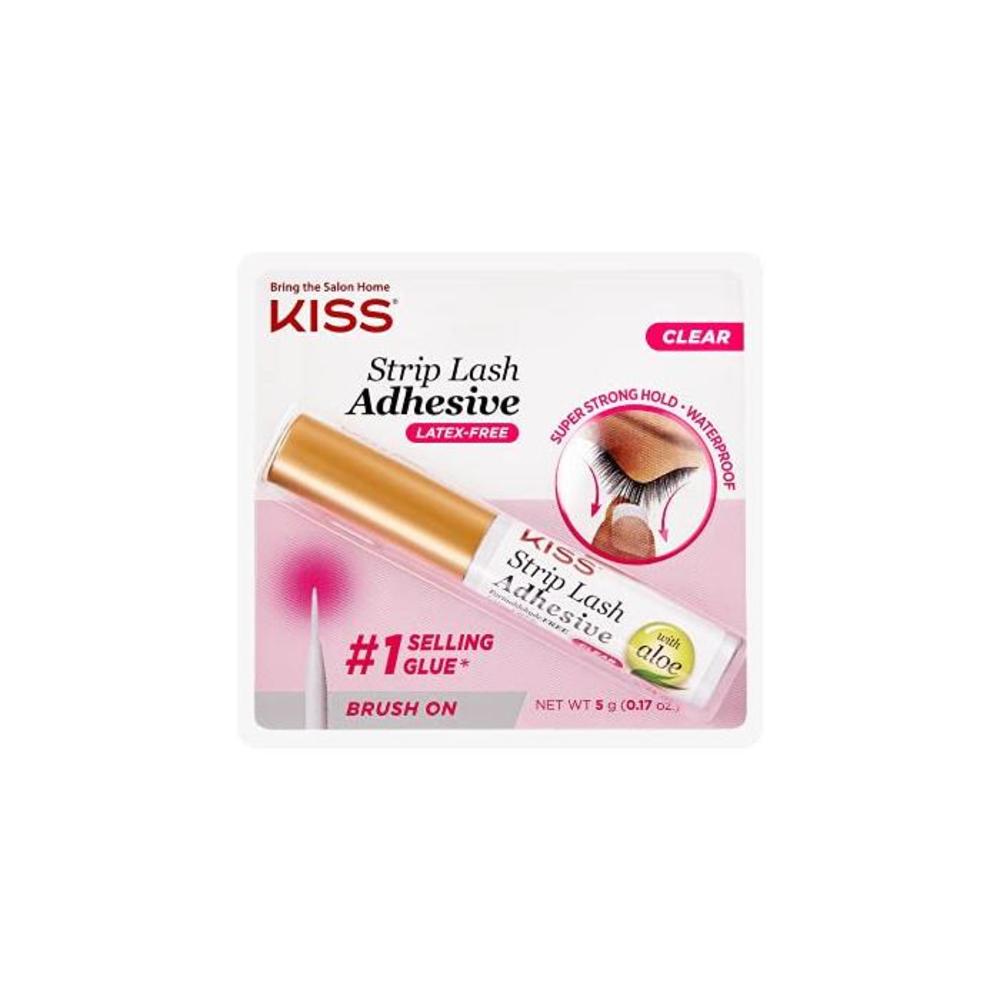 KISS Lash Adhesive with Aloe, Clear, 5 g B01BMMOAFU