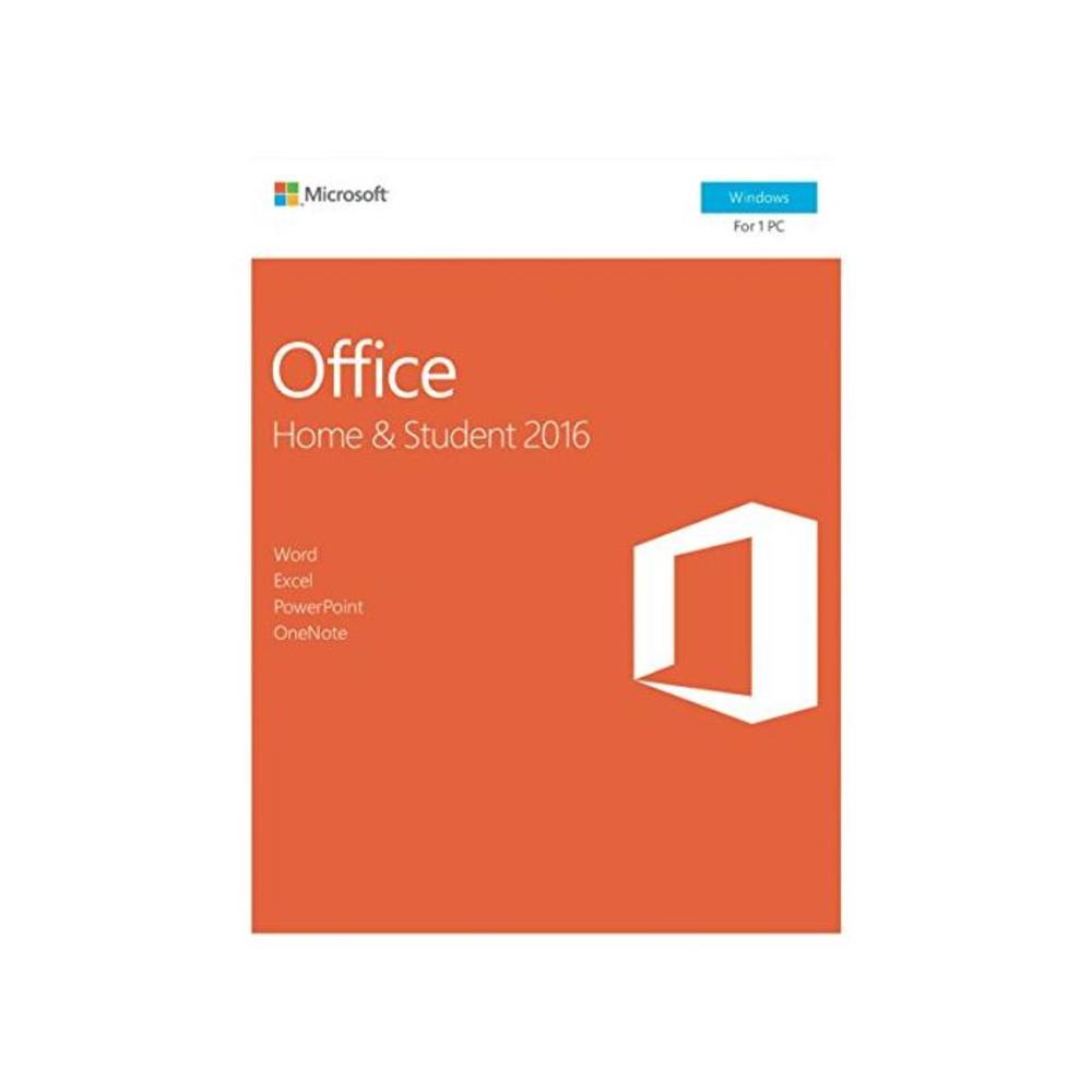 Microsoft Office 2016 Home &amp; Student for Windows, One Time Purchase 1 User B077FZP9CZ