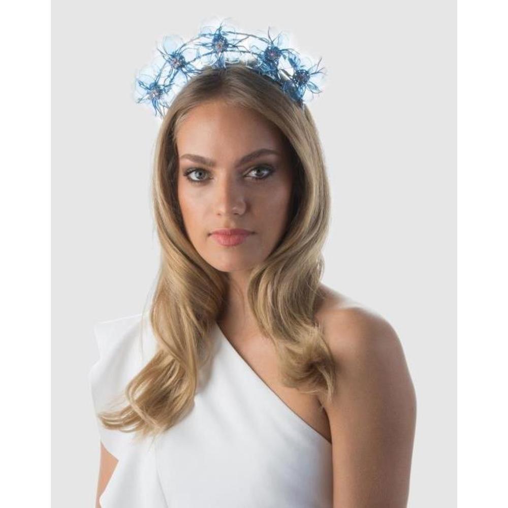 Olga Berg Delaney Acrylic Flower Headband OL429AC25KOG