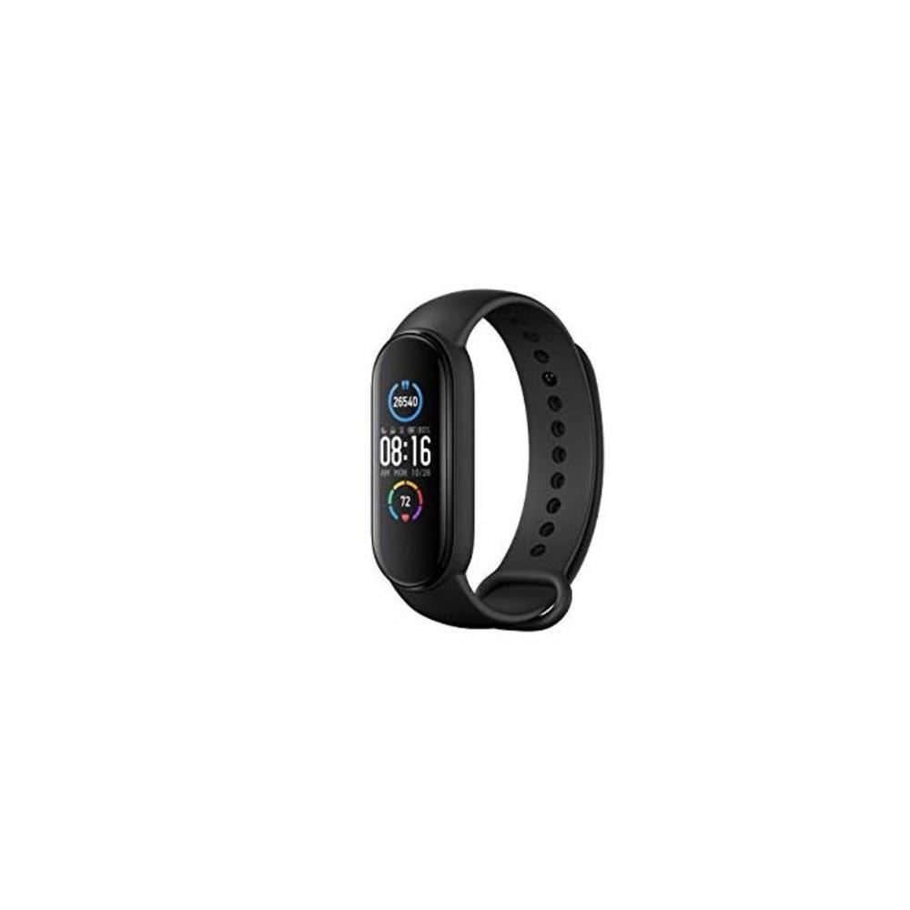 Xiaomi Mi Band 5 Smart Wristband 1.1 inch Color Screen Miband with Magnetic Charging 11 Sports Modes Remote Camera Bluetooth 5.0 Global Version - Black B089NS9JW2