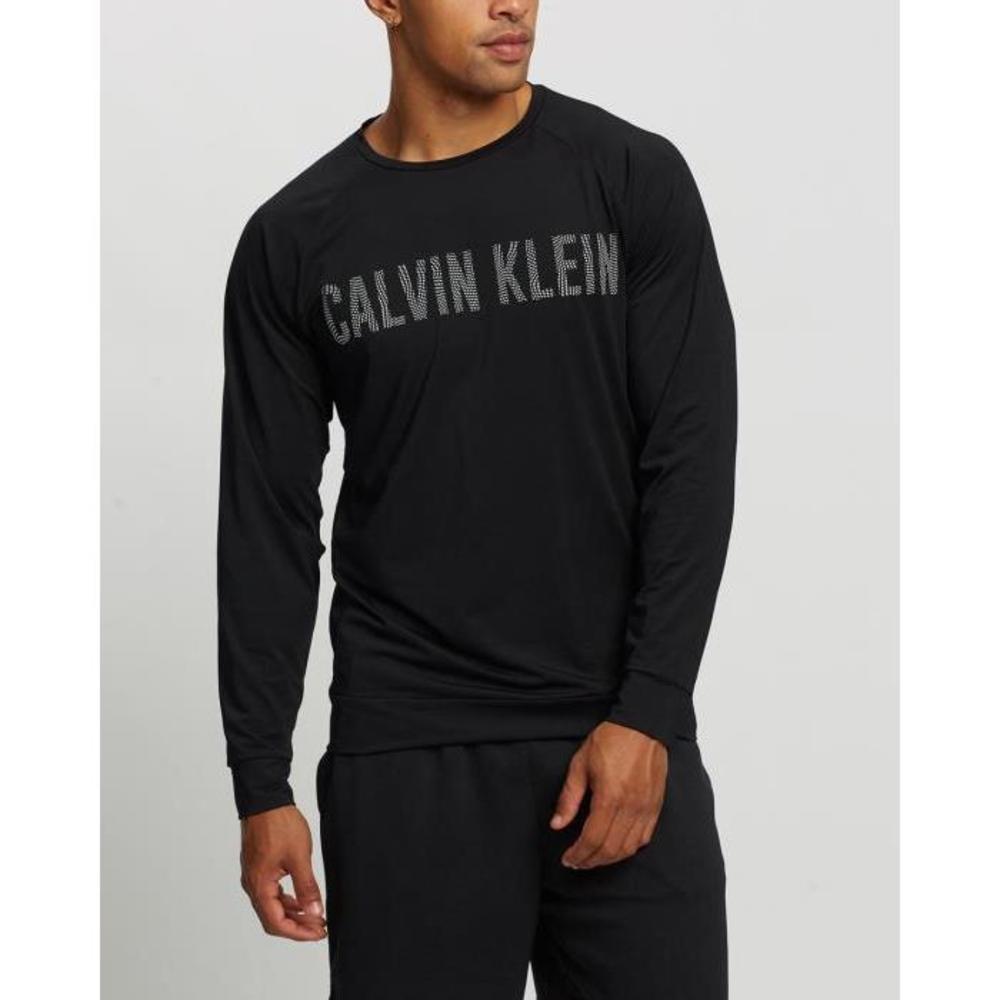 Calvin Klein Performance Material Mix Long Sleeve Tee CA390SA51CFO