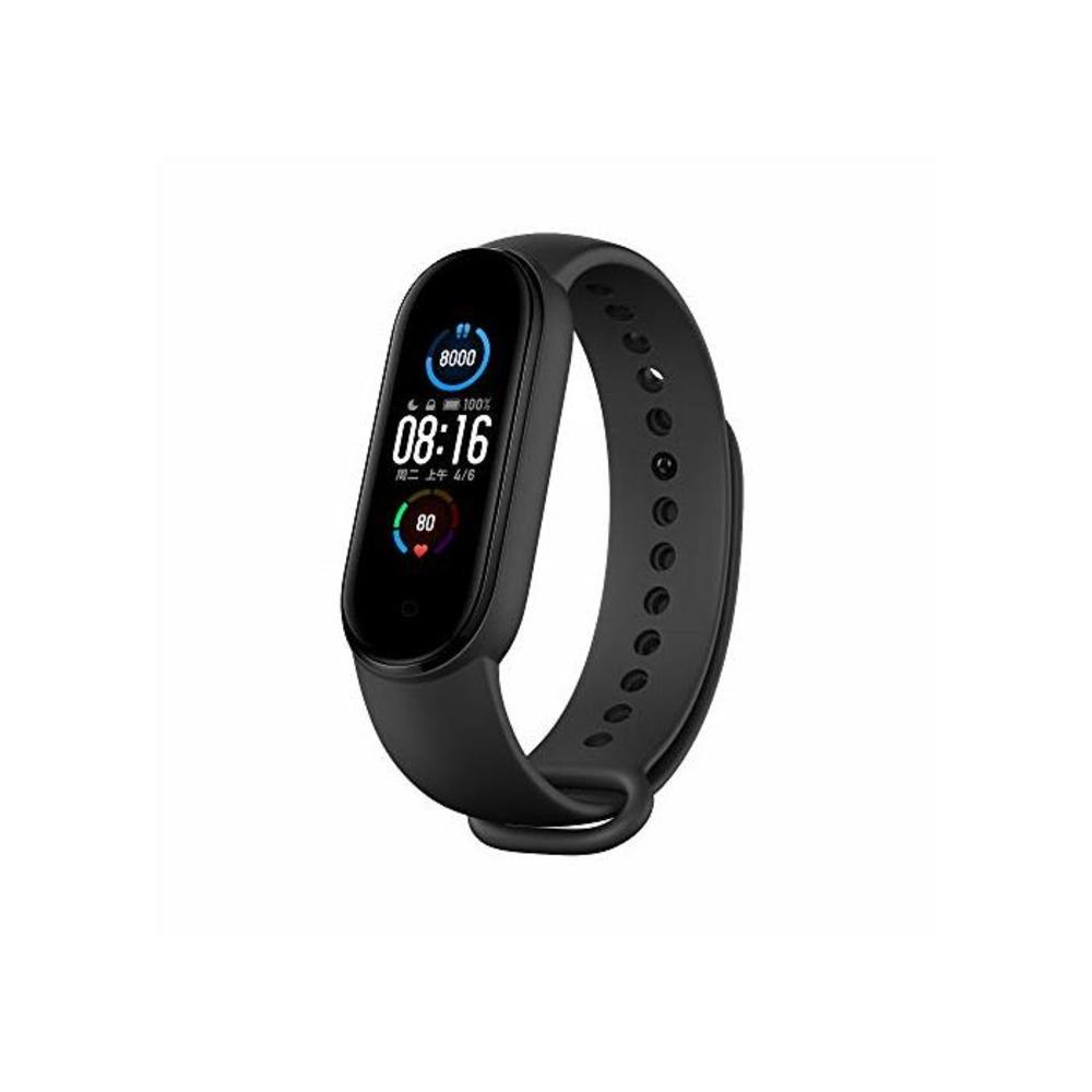 Xiaomi Mi Band 5 Smart Wristband with Magnetic Charging 11 Sports Modes Remote Camera Bluetooth 5.0 Global Version - Black B08D9L9RC3