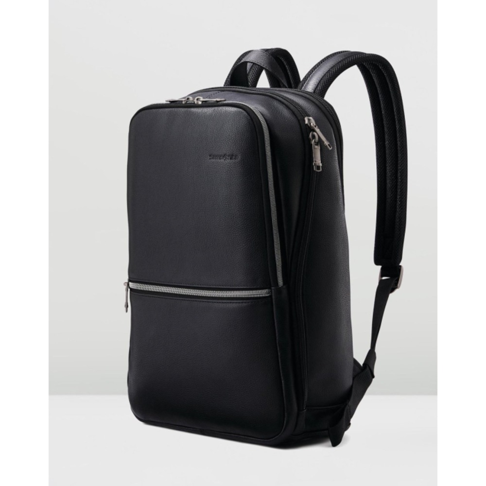 Samsonite Business Sam Classic Leather Slim Backpack SA574AC37YXE