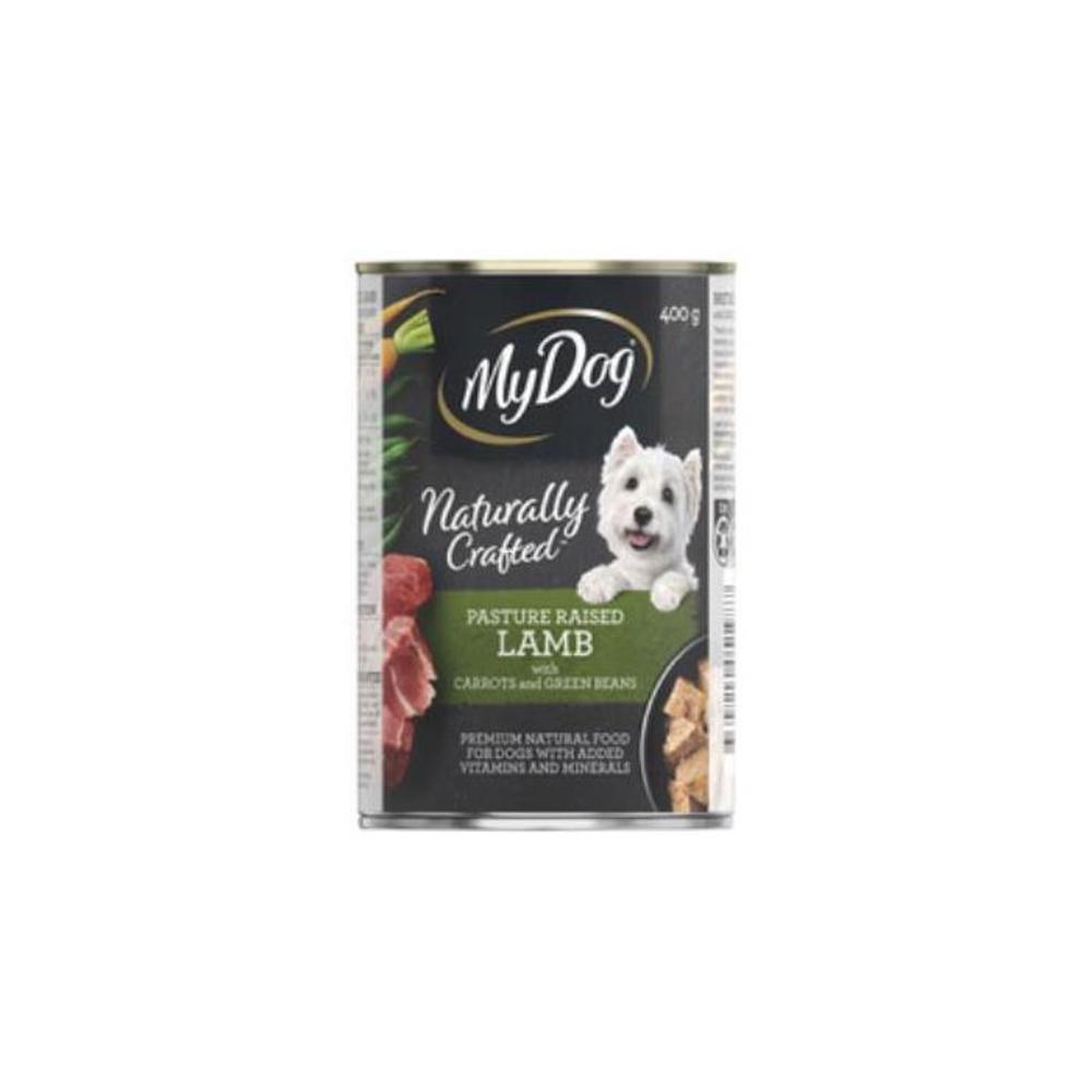 My Dog Naturally Crafted Pasture Raised Lamb Carrots &amp; Green Beans Wet Dog Food Tray 400g 3589400P