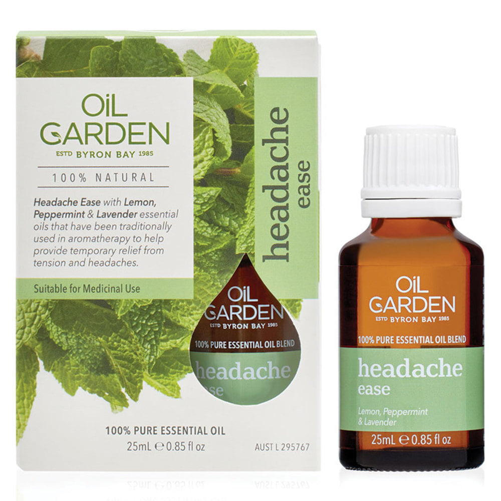 오일가든 메디시널 오일 헤드에이크 이즈 오일 25ml, Oil Garden Medicinal Oil Headache Ease Oil 25ml