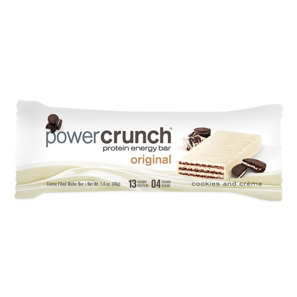 파워 크런치 쿠키 앤 크림 40g Power Crunch Cookies and Cream 40g