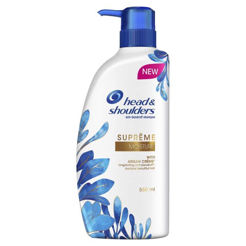 헤드 &amp; 어깨 수프림 모이스쳐 샴푸 550ml, Head &amp; Shoulders Supreme Moisture Shampoo 550ml