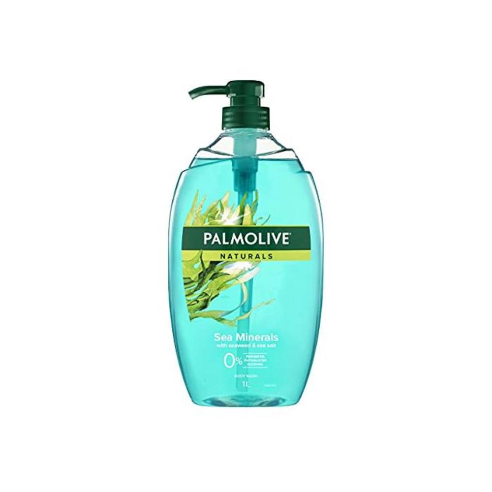 Palmolive Naturals Hydrating Body Wash Sea Minerals with Moisture Beads Soap Free, 1L B0778QNK2M