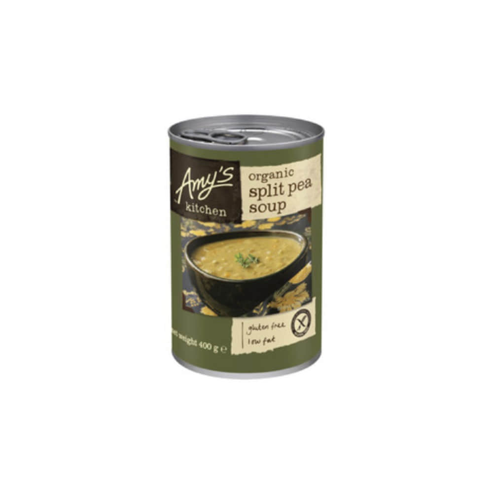 에이미스 키친 스플릿 피 수프 캔드 400g, Amys Kitchen Split Pea Soup Canned 400g