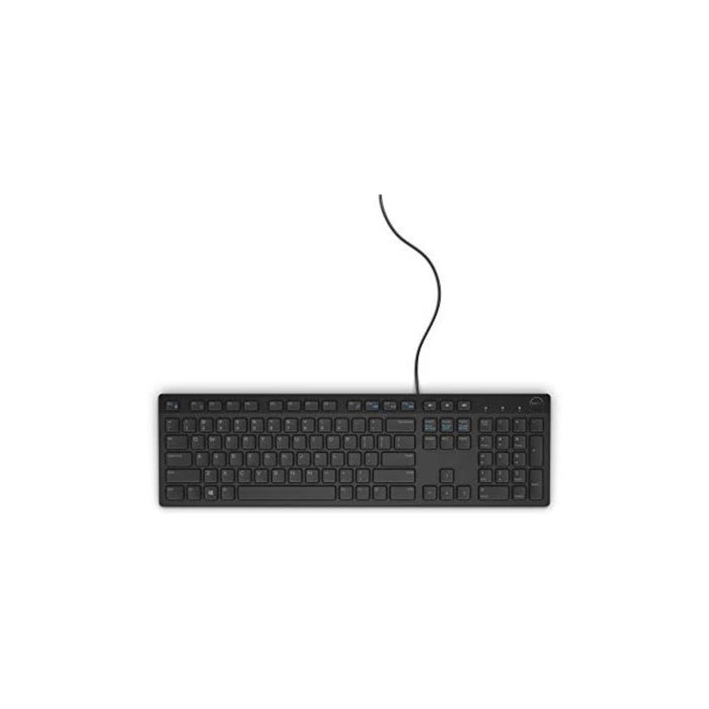 Dell Wired Multimedia Keyboard, Black, 580-AHHG B07XH88BW8
