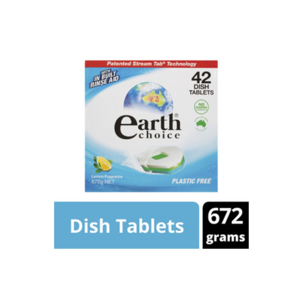 어스 초이스 올 인 원 오리지날 디시와셔 타블렛스 42 팩, Earth Choice All in One Original Dishwasher Tablets 42 pack