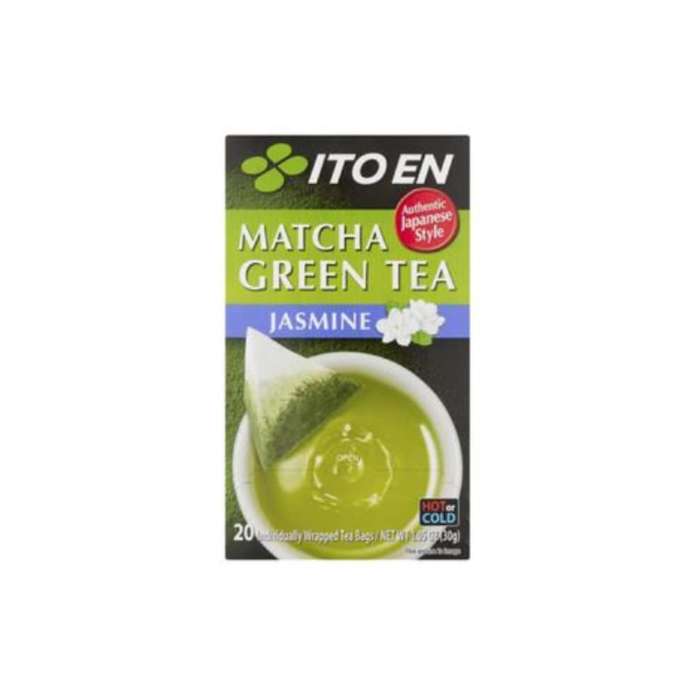 이토 엔 마차 자스민 그린 티 배그 20 팩 30g, Ito En Matcha Jasmine Green Tea Bags 20 Pack 30g
