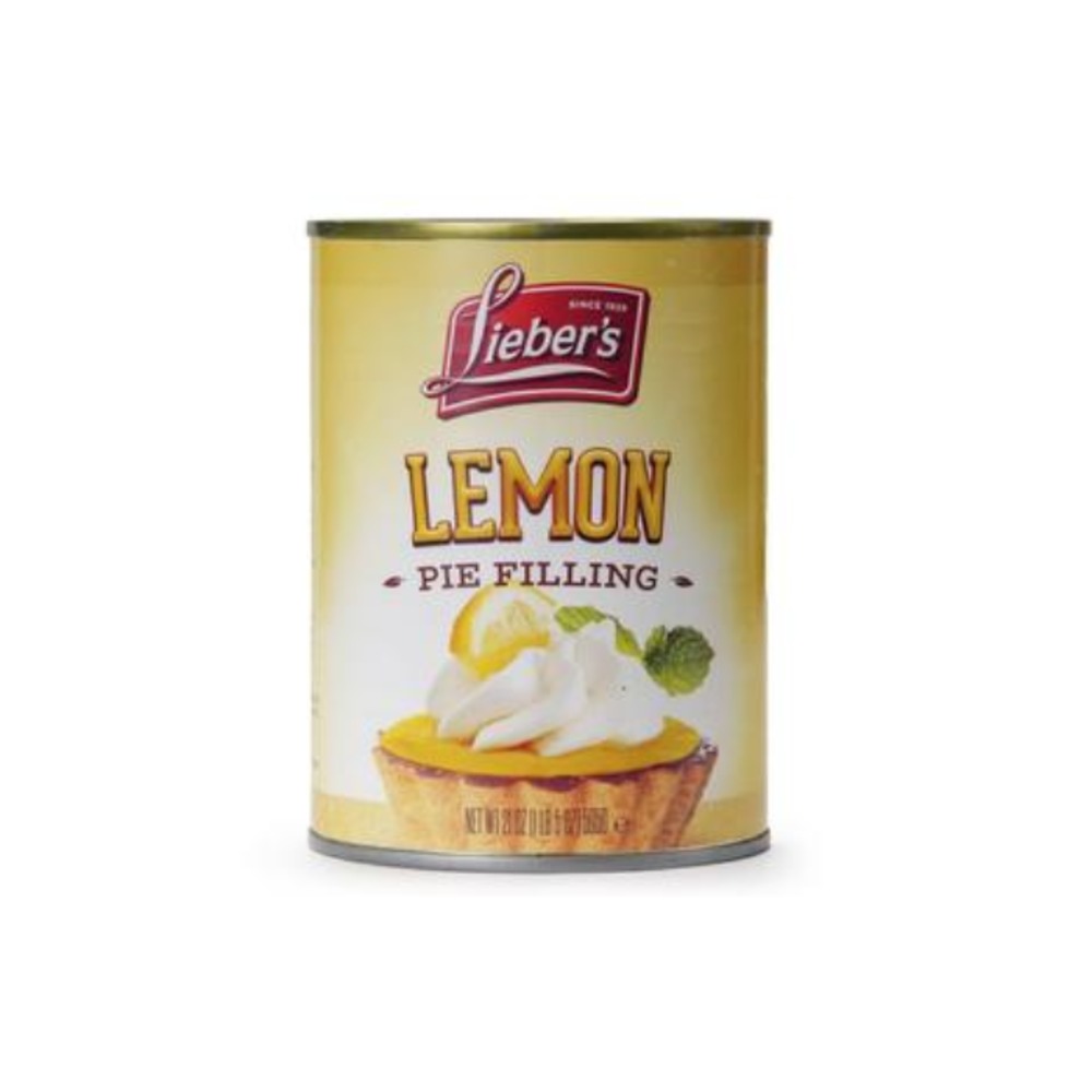 레이버스 레몬 파이 필링 595g, Leibers Lemon Pie Filling 595g